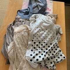 お話し中　カットソー、ニット羽織色々　　Ｍ〜Ｌサイズ