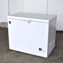 【ジモ取引終了10/6】≪yt896ジ≫ REMACOM/レマコム 冷凍ストッカー RCY-246 1ドア上開き AC100V 容積246L 2018年製造? 簡易冷却確認済 50819-13