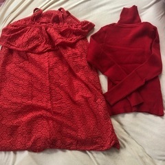 adidasジャケットとニット系　他サイズ150cmの画像