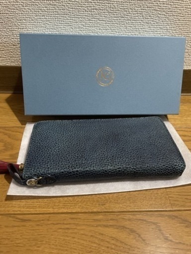 KC's 藍染 高級財布