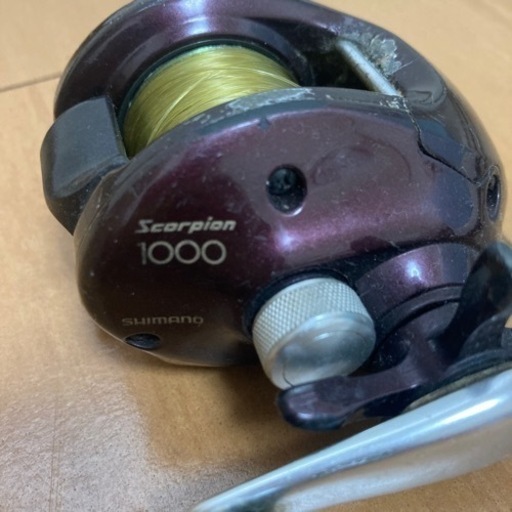 バス釣り　ブラックバスフィッシング　リール　ベイト　SHIMANO シマノ　スコーピオン　1000