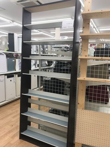 ★ジモティ割あり★  棚 ダークブラウン H197×W81×D22 クリーニング済み KJ3145