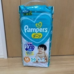 パンパース テープ Mサイズ 56枚 未開封の画像