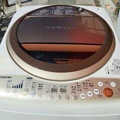 乾燥付き!!【洗濯機乾燥機】TOSHIBA 東芝【7kg】やや多め★　AW-70VLE9(WN)清掃完了!! 乾燥付き!!【洗濯機乾燥機】TOSHIBA 東芝【7kg】やや多め☆ AW