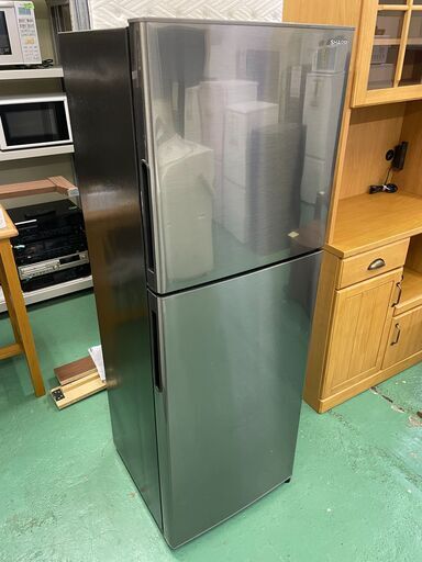 ★SHARP★ 2D冷凍冷蔵庫 2019年 SJ-D23D-S シャープ 節電モード 上段冷凍室 新生活 キッチン 生活家電 福島 郡山市 a