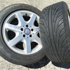 メルセデスベンツ　ＳＬＫ　Ｒ１７０　純正アルミ＆タイヤ　セット！