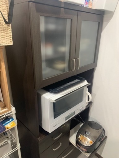ニトリの食器棚です！