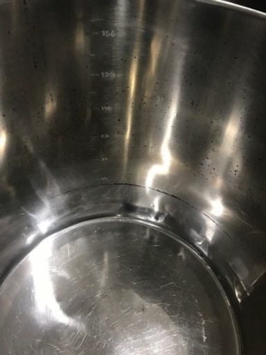 業務用寸胴鍋　モリブデン　165L