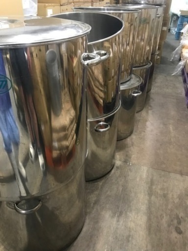 業務用寸胴鍋　モリブデン　165L