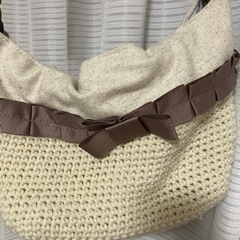 受け渡し予定者決定　募集停止　ニットショルダーバッグの画像