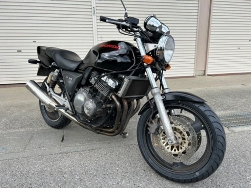 ☆車検2年付CB400SF☆前後タイヤ・ブレーキ・バッテリーなど新品交換^_^キャブオーバーホールで快調ですよ☆