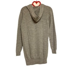 ユニクロ　EFM❤フード付きニット　チュニック　Sサイズの画像