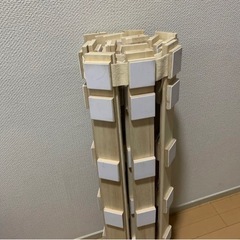 シングルベッド　すのこベット　丸めて収納