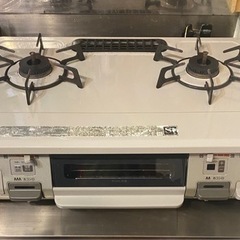 リンナイ　ガスコンロ　タイマー付き　都市ガス
