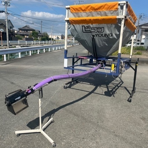 石井 レザーコンテナ Lコン YOUNG LD-104 BVS-3 中古 ホース 3m