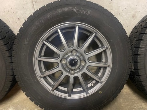 受渡し決定【美品】185/70R14スタッドレスホイール付