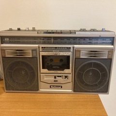 動作確認済み⭐️National RX-5280レトロラジカセ　⭐︎美品⭐︎の画像
