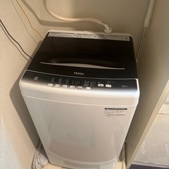 ハイアール洗濯機　2022年2月購入　JW-U55HK