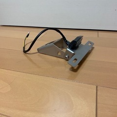 フルステンレス　ウインカーリレー付き　フェンダーレス　裏ペタ　LEDウインカー付の画像