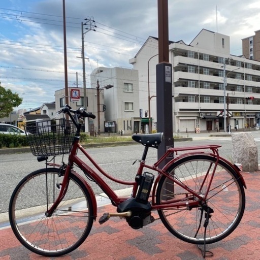 電動アシスト自転車　pas ami 充電器、バッテリー付き