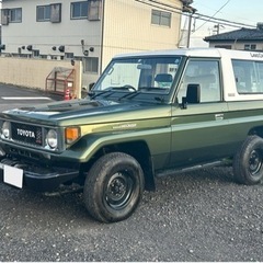 ランクル 70　BJ74　ディーゼル車　5MT　オールペイント済...