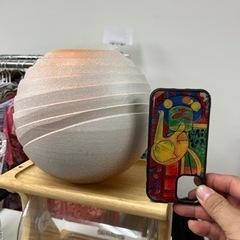 信楽焼　花瓶   壺　立山窯　兼山　美品