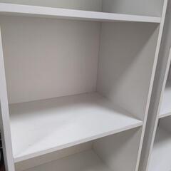 三段ボックス 白 美品