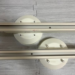 10/18(土)処分‼︎　 ※お値下げ"2500円→2000円" ダクトレール／ライティングレール × 2セットの画像