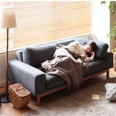 【美品】Re:CENO リセノ　ソファーの画像
