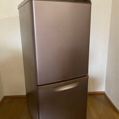Panasonic 冷蔵庫 138L 2017年 NR-B14AW-T