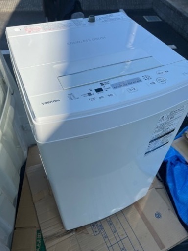 TOSHIBA洗濯機 STAINLESS DRUM