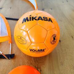 サッカー　フットサル　ボール　ビブス　カラーコーン　マーカー　セットの画像