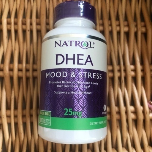 【お話し中】natrol dhea 25mg 300錠　サプリ