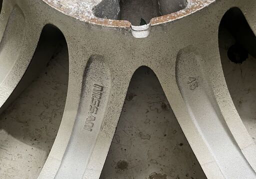 ※在庫全処分セール※【TH-019】日産純正ホイール+ブリジストンタイヤセット☆215/55R17☆17×7.5J 5穴/45/PCD114.3