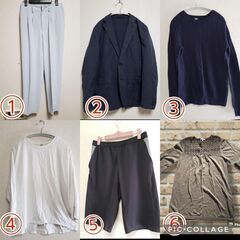 ユニクロ&GUまとめ売り。カットソー、ジャケット、パンツ、ニット