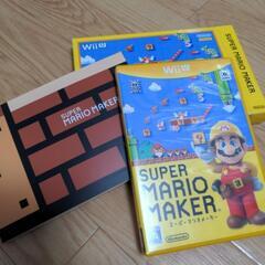 WiiU　スーパーマリオメーカー　ソフトの画像