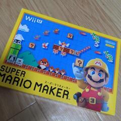 WiiU　スーパーマリオメーカー　ソフト