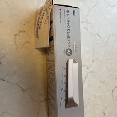 8/8まで限定値下げ★新品★ニトリ★浴室　マグネット　ボトルラック＆5連フック1,790円相当の画像