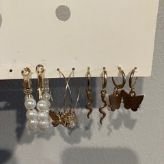 ピアス  9個セットの画像