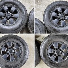 ※在庫全処分セール※【TH-023】トヨタ純正ホイール+トーヨータイヤセット☆265/70R16☆16x7JJ 6穴/30/PCD139.7