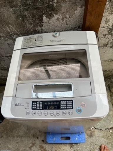 お助け価格✨洗濯機5.5kg動作不具合無し