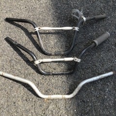 バイク　ハンドル（5本）4mini 旧車　エイプ　モンキー　xjr400 ゼファー　インパルス　等にの画像