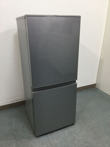 （9/30受渡済）JT7541【AQUA/アクア 2ドア冷蔵庫】美品 2022年製 AQR-13M-S 家電 キッチン 冷蔵冷凍庫 126L