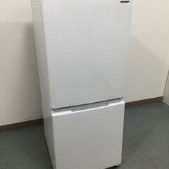 （10/5受渡済）JT7542【SHARP/シャープ 2ドア冷蔵庫】美品 2021年製 SJ-D15G-W 家電 キッチン 冷蔵冷凍庫 152L