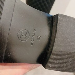 ブーツ ロングブーツ 23.5 24センチ 38センチの画像