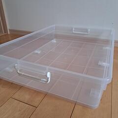 ベッド下収納ケース(蓋なし)