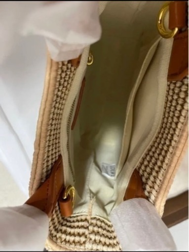 LOEWE ロエベ スタンダードA5 ラフィア トートバッグ ナチュラル