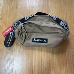 新品未使用　supreme  希少モデル タン 18ss Waist Bag