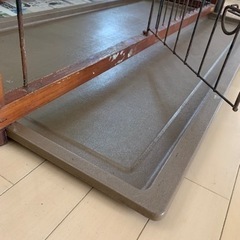 【お取引き終了しました。】差し上げます。大き目　天然木　ドッグゲージの画像