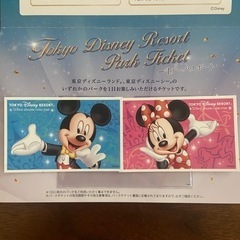 ディズニーペアチケット　未使用